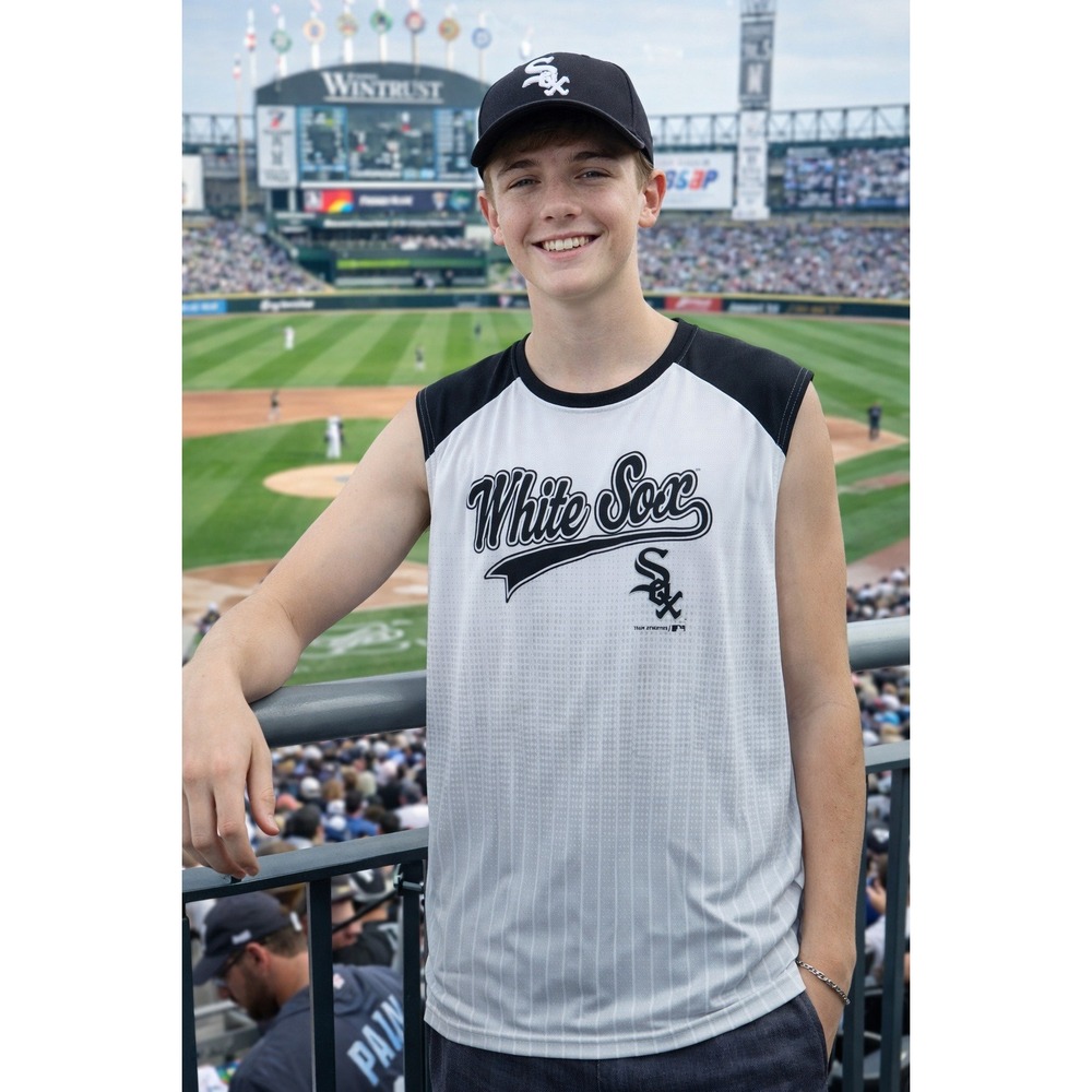 Chicago White Sox MLB Team Athletics T-Shirt Youth XL Extra Large Baseball